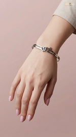Butterfly Design Cuff Bracelet