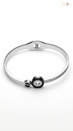Elegant Silver-Tone Minimal Bracelet