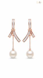 Elegant Pearl Drop Earrings