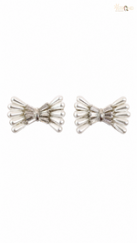 Elegant Fan-Shaped Stud Earrings