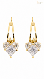 Elegant Crystal Drop Earrings