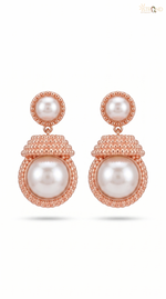 Elegant Pearl Drop Earrings