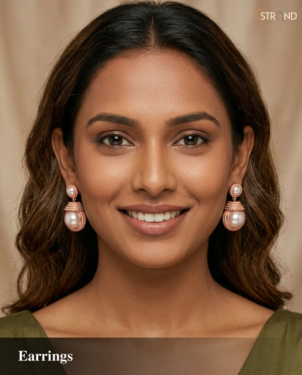 Elegant Pearl Drop Earrings