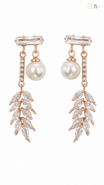 Elegant Crystal Drop Earrings