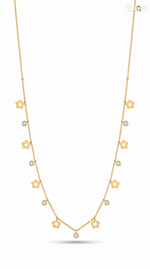 Delicate Gold Charm Necklace