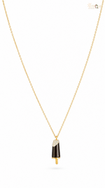 Elegant Gold-Tone Pendant Necklace
