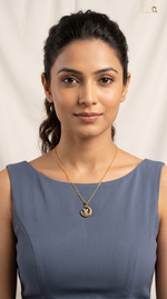 Elegant Crescent Moon Pendant Necklace
