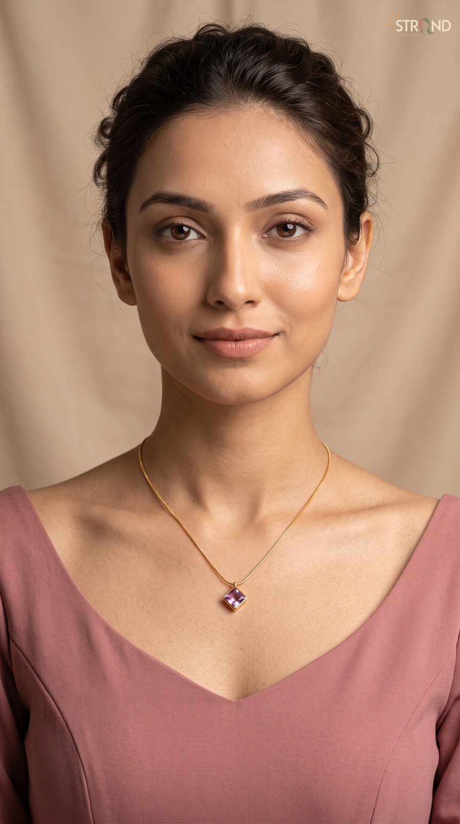Elegant Amethyst Pendant Necklace