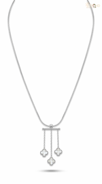 Elegant Silver Pendant Necklace