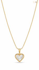 Elegant Heart Pendant Necklace