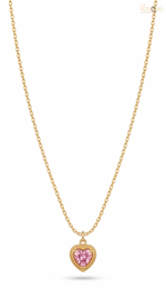 Elegant Heart Pendant Necklace