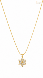 Star Pendant Gold Chain Necklace