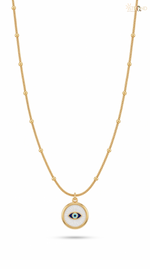 Elegant Evil Eye Pendant Necklace
