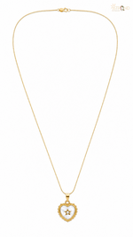Elegant Heart Pendant Necklace