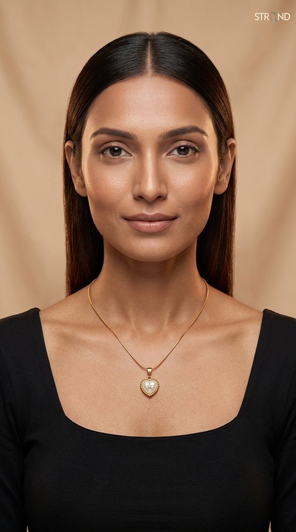 Elegant Heart Pendant Necklace