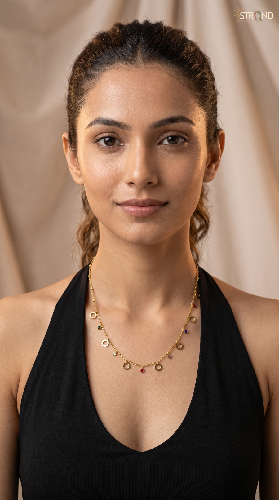 Dainty Gold Multi-charm Necklace