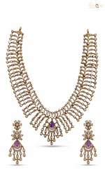 Elegant Gold-Toned Necklace Set