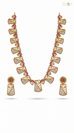 Elegant Gold-Toned Necklace Set